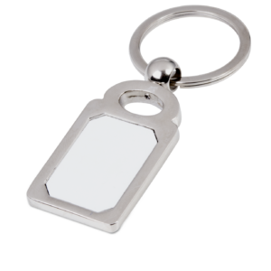 Keyring Metal Rectangle